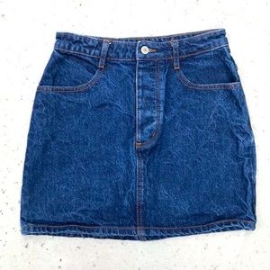 High Waisted Brandy Melville John Galt Denim Skirts Size Medium
